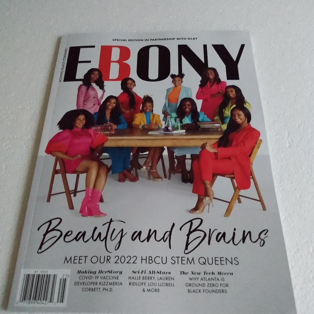 February 2022 HBCU Queens Ebony magazine Beauty and Brains